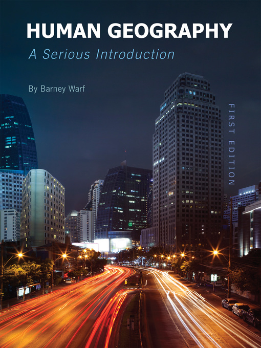 Cover of Human Geography: A Serious Introduction